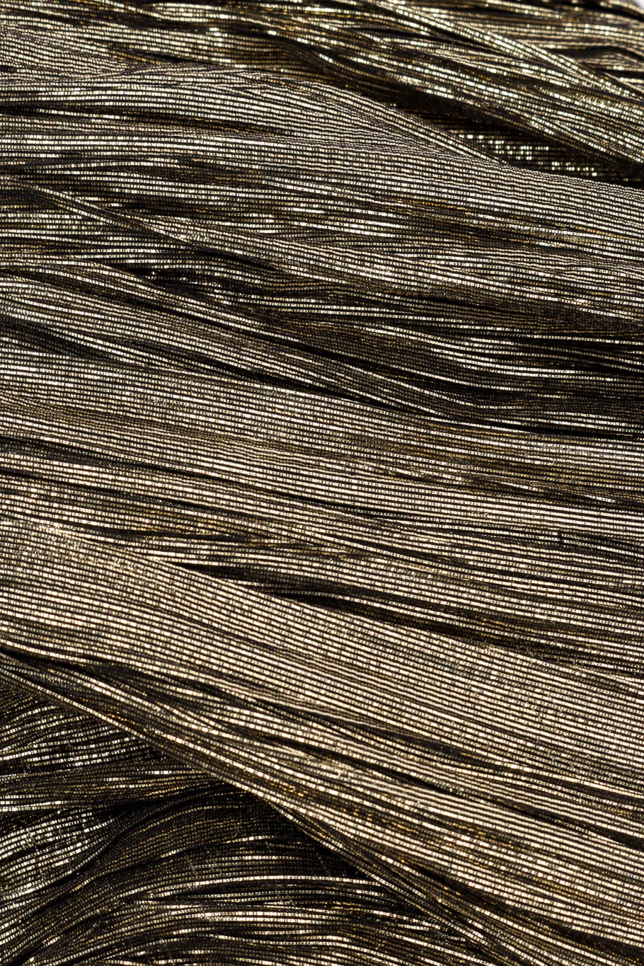 Metallic Crinkled Duster
