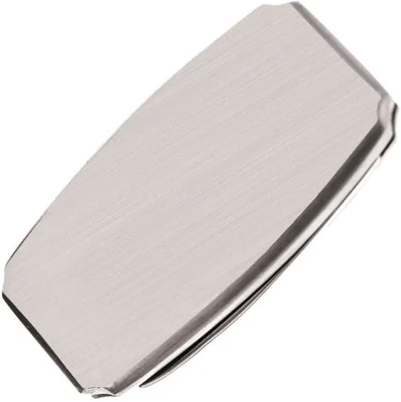 MONEY CLIP FOLDER KNIFE - STAINLESS HANDLE