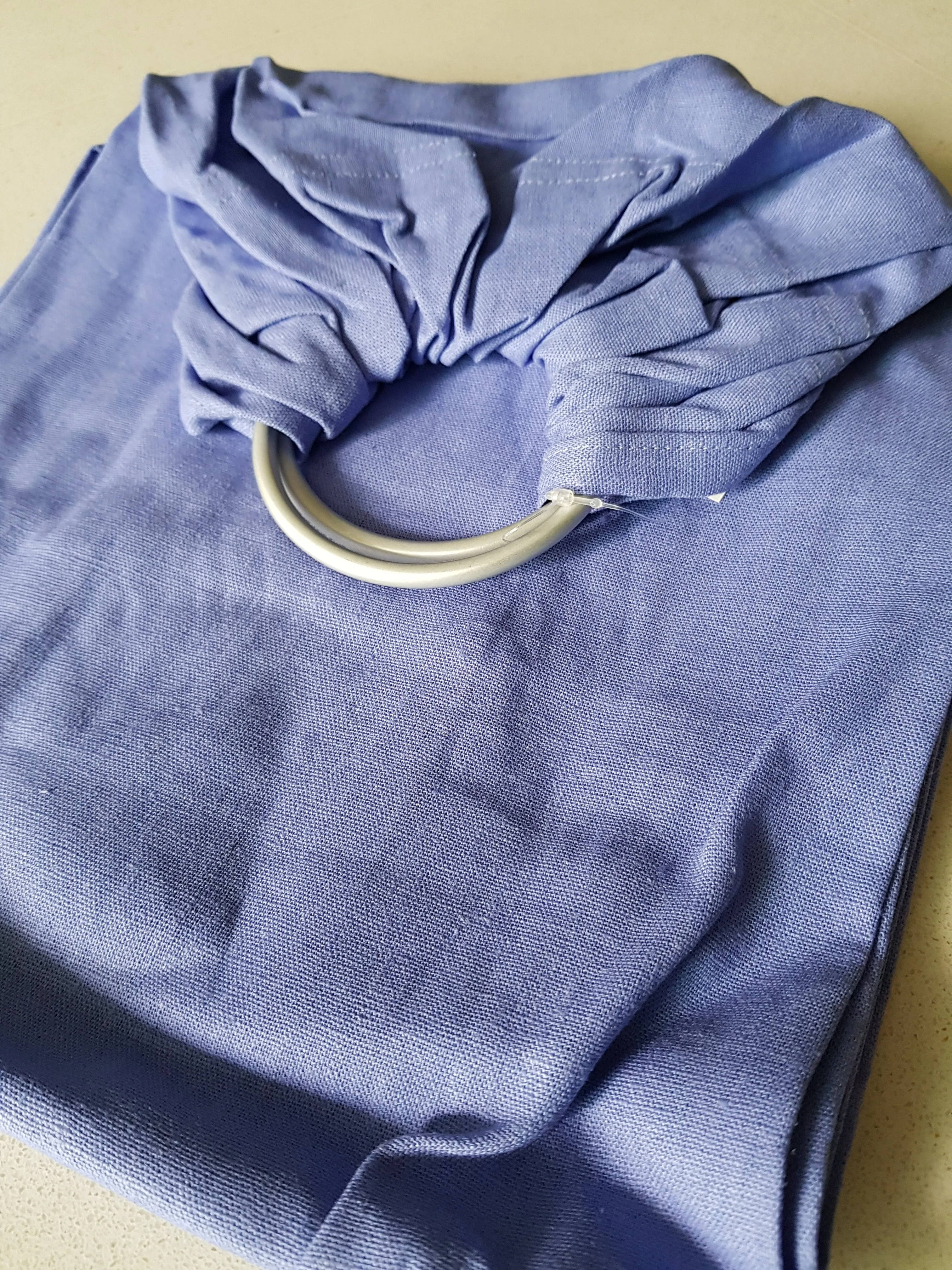 Okrosh Ring Slings (soft linen and viscose fabric)(Black, coffee, yellow)