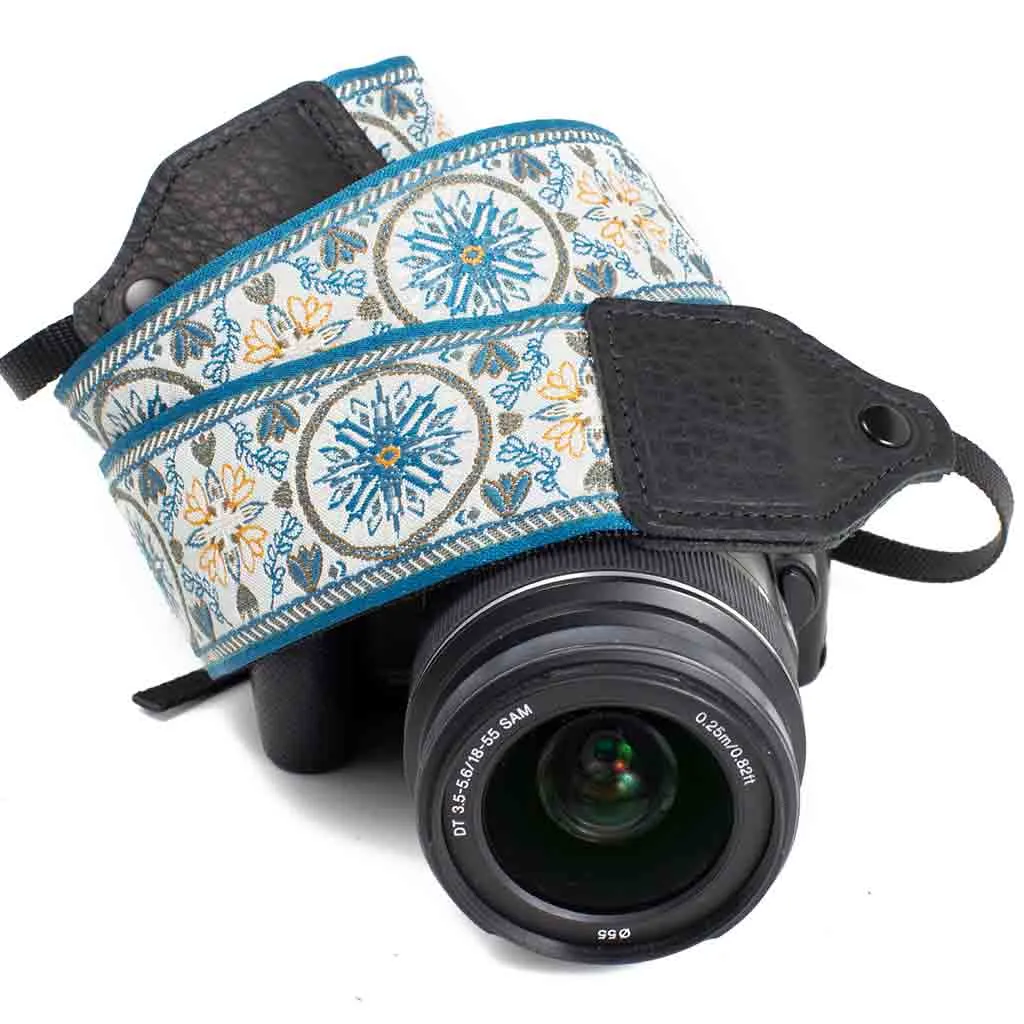 Perri'S Csj-30 Blue Flora Strap