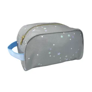 Personalized Seersucker Little Stars Traveler Pouch
