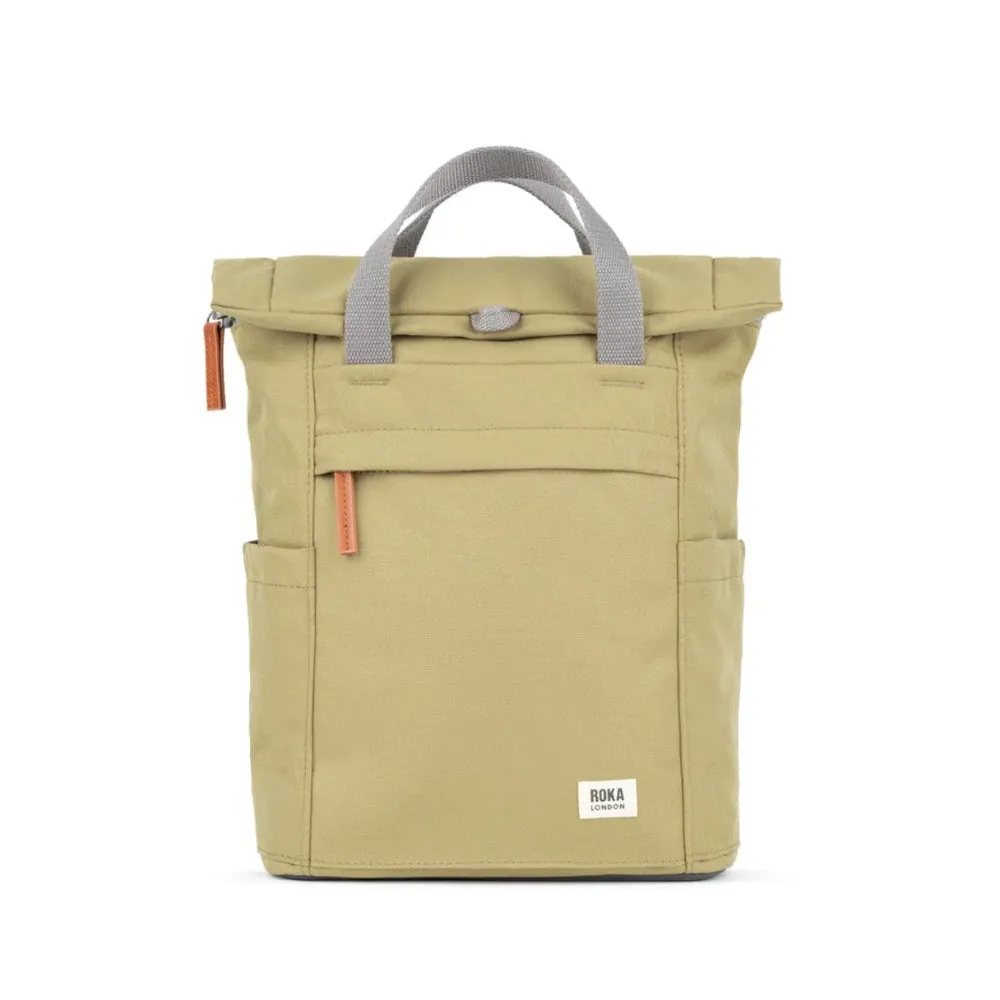 Roka Finchley A Recycled Canvas Small Backpacks