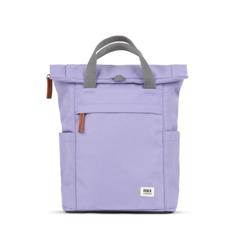 Roka Finchley A Recycled Canvas Small Backpacks