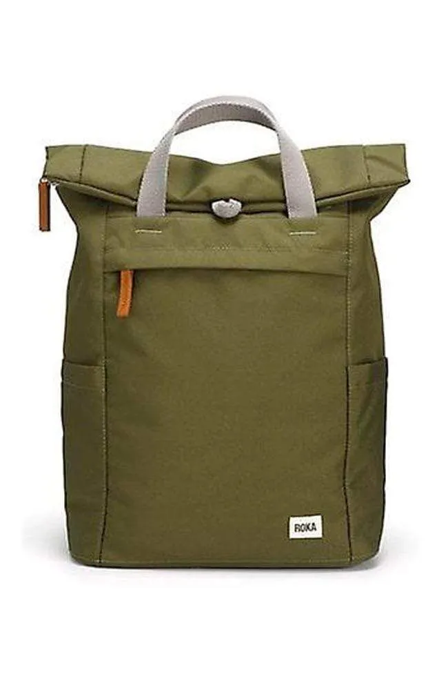 Roka Finchley A Recycled Canvas Small Backpacks