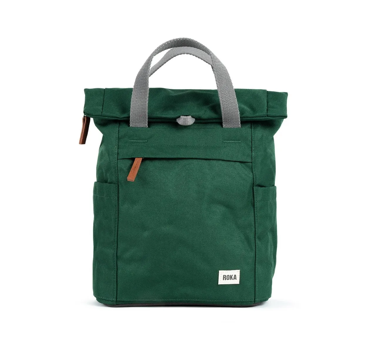 Roka Finchley A Recycled Canvas Small Backpacks