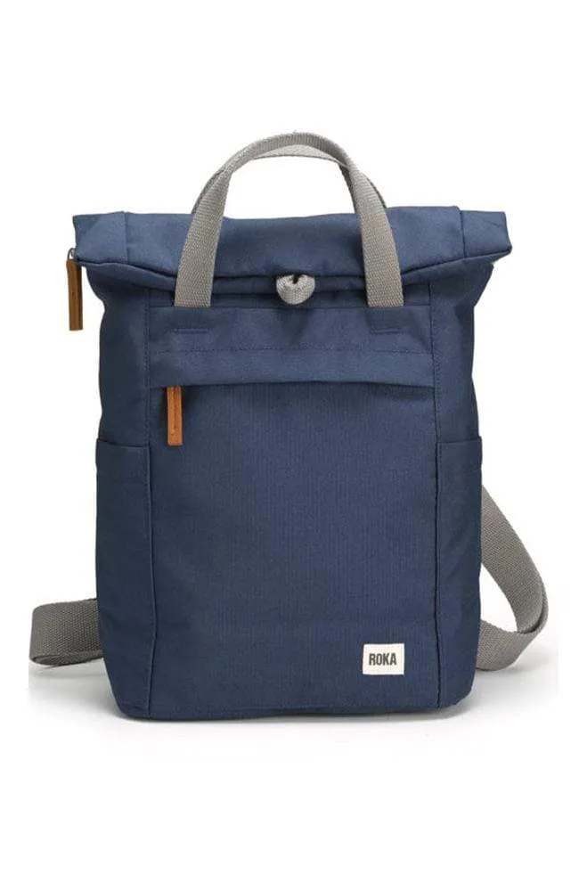 Roka Finchley A Recycled Canvas Small Backpacks