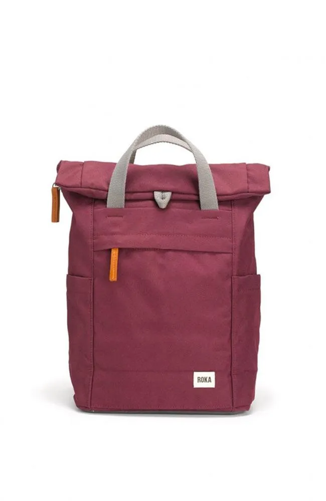 Roka Finchley A Recycled Canvas Small Backpacks