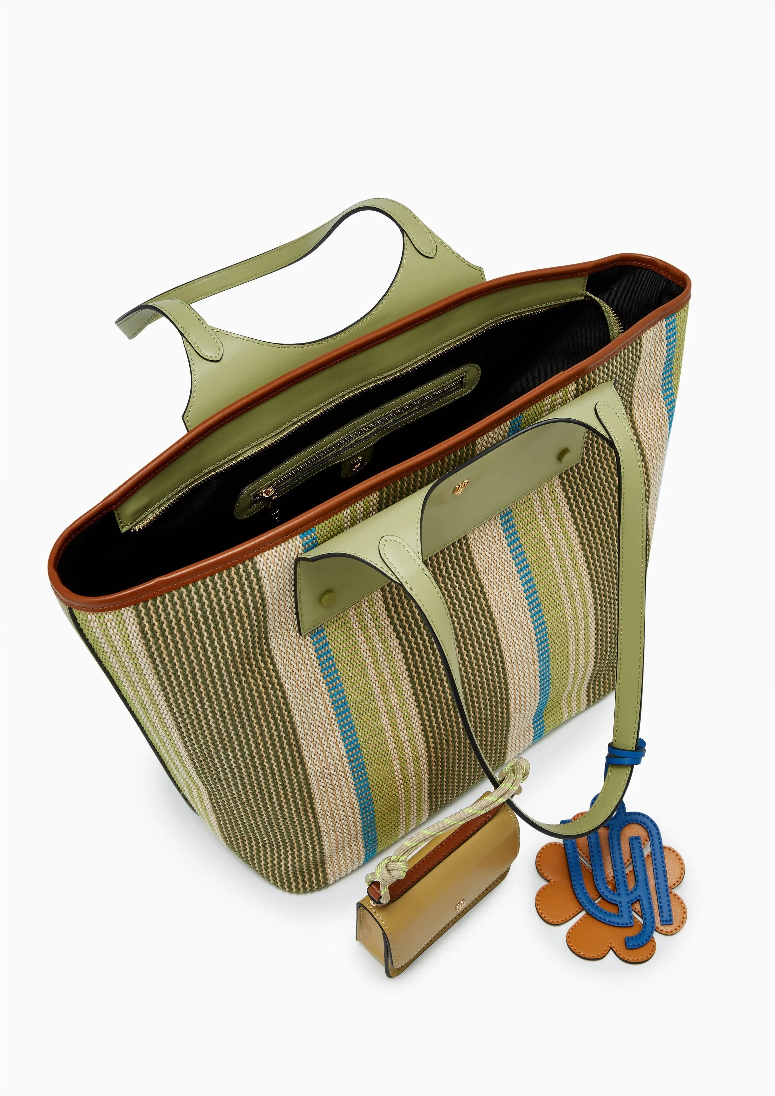 The Garden Infinite L Tote Bag Green