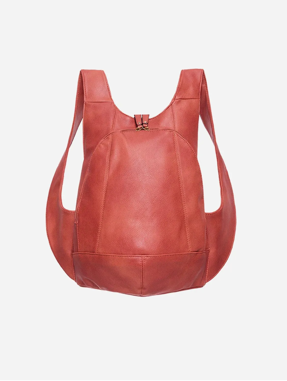 The Original Vegan Leather Backpack | Rust