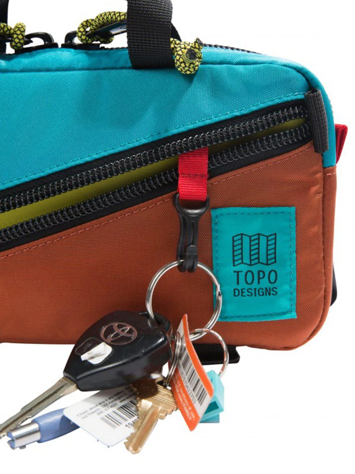 Topo Designs Mini Quick Pack Hot Coral