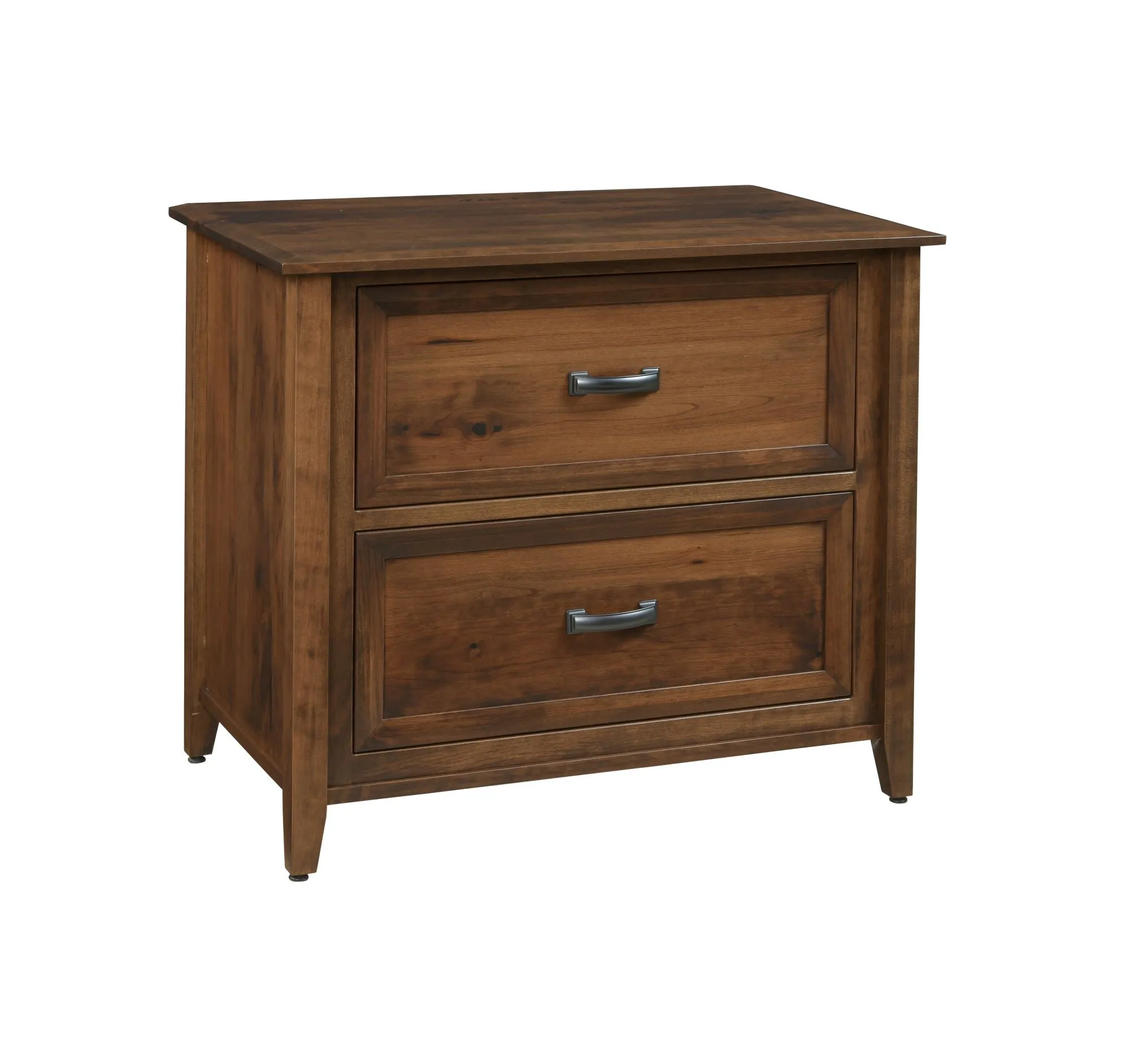 Ventura - Amish Lateral File Cabinet with Optional Bookcase Top