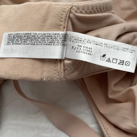 Wacoal nude full coverage soft molded bra