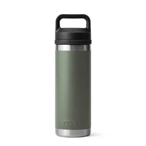 Yeti Rambler 18oz Bottle Chug Camp Green